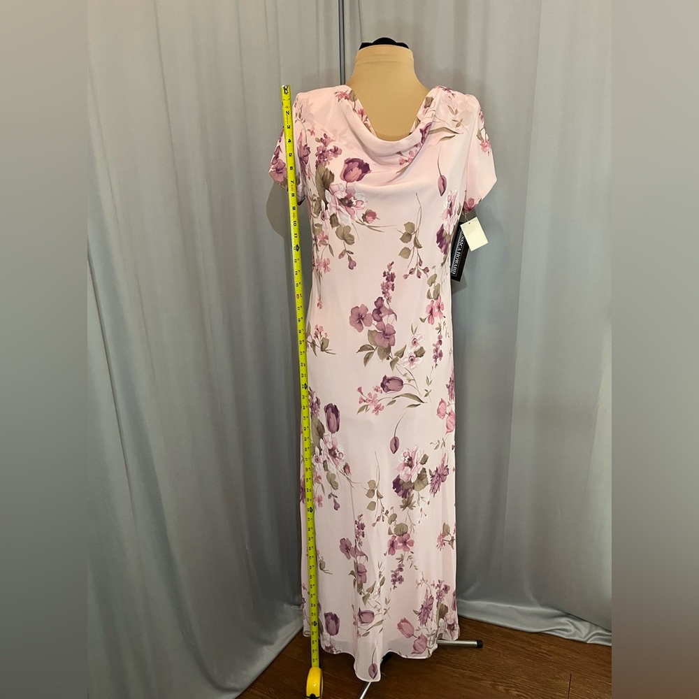NWT Jessica Howard Pink Floral Dress - Picture 5 of 11